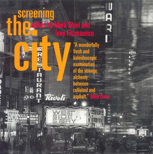 Large screening the city